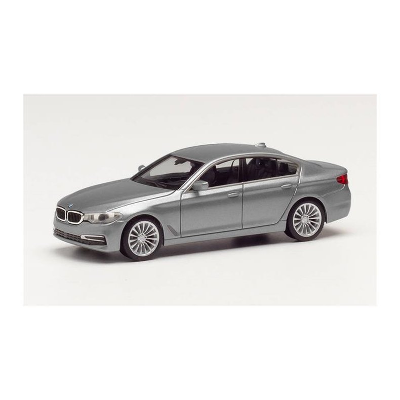 BMW 3'er Limousine, mineral gray metallic - 1:87 / H0 - Herpa