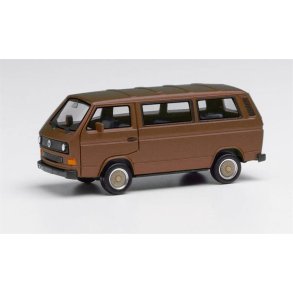 VW T3 Bus with BBS wheels, bronze beige metallic - 1:87 / H0 - Herpa