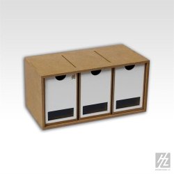 Skuffemodul med 3 skuffer (bredde 30 cm) / Drawers Module x 3 - HobbyZone