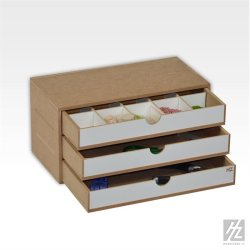 Skuffemodul med 3 skuffer (bredde 30 cm) / Drawers Module x 3 - HobbyZone