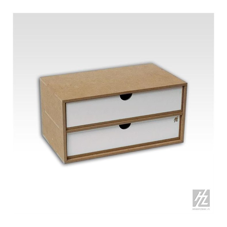 Skuffemodul med 2 skuffer (bredde 30 cm) / Drawers Module x 2 - HobbyZone