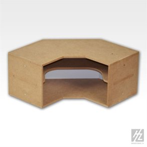 Hjrne-/vinkelhyldemodul (bredde 30 cm) / Corner Shelves Module - HobbyZone