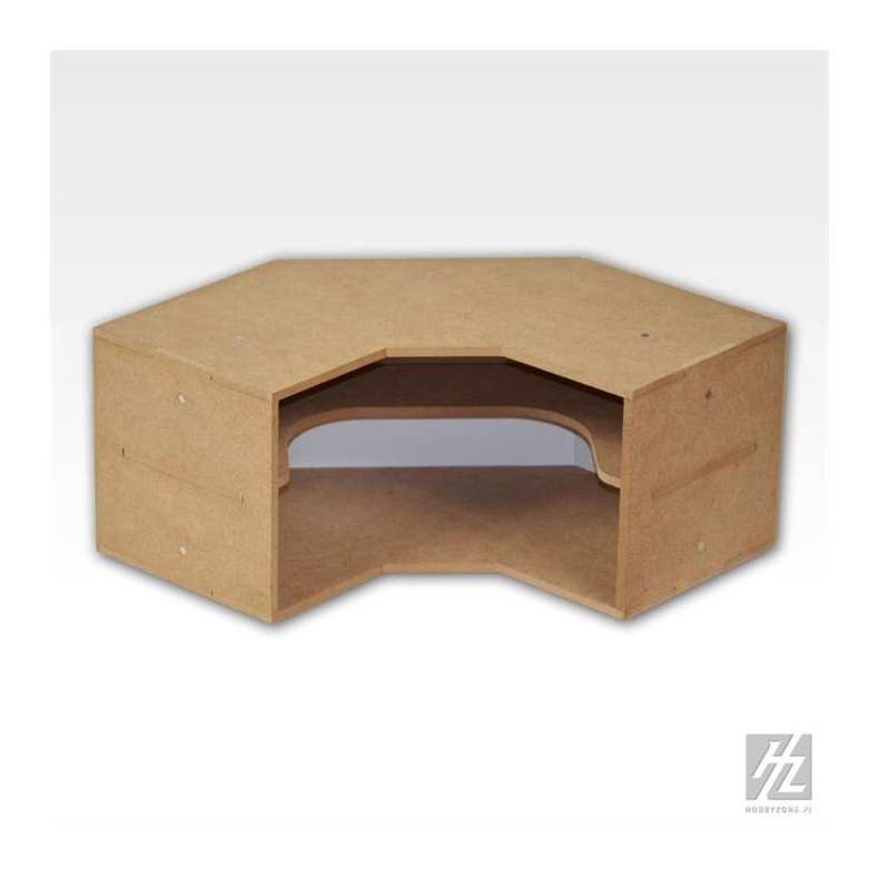 Hjrne-/vinkelhyldemodul (bredde 30 cm) / Corner Shelves Module - HobbyZone