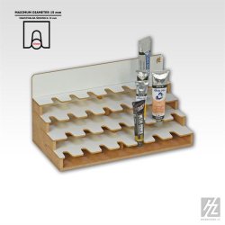 Modul til oliemalingstuber, 28 tuber/15-10 mm slidser (bredde 30 cm) / Oil Paints Module - HobbyZone