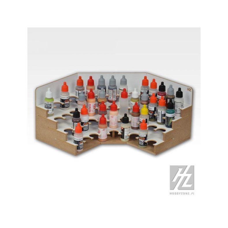 Hjrne-/vinkelmodul til maling, 48 dser/26mm diameter (bredde 30 cm) / Paints Module 26mm - HobbyZone