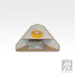 Hjrnehyldemodul (bredde 15 cm) / Ending Corner Drawers Module - HobbyZone