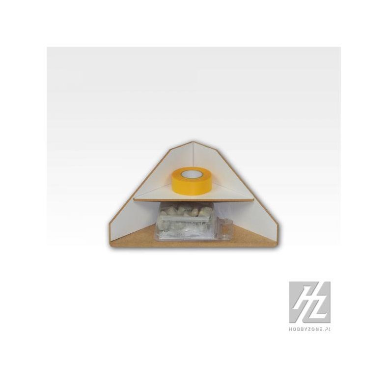 Hjrnehyldemodul (bredde 15 cm) / Ending Corner Drawers Module - HobbyZone