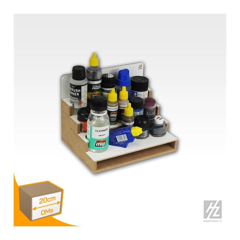 Flaskemodul med 3 hylder (bredde 20 cm) / Bottles Module - HobbyZone