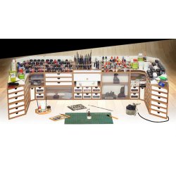 Holder til stberammer o.lign. modul (bredde 30 cm) / Sprue Module - HobbyZone