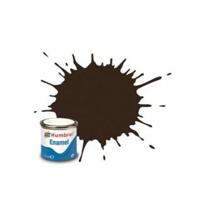 (10) - Service Brown Gloss, Enamel Paint - 50 ml - Humbrol