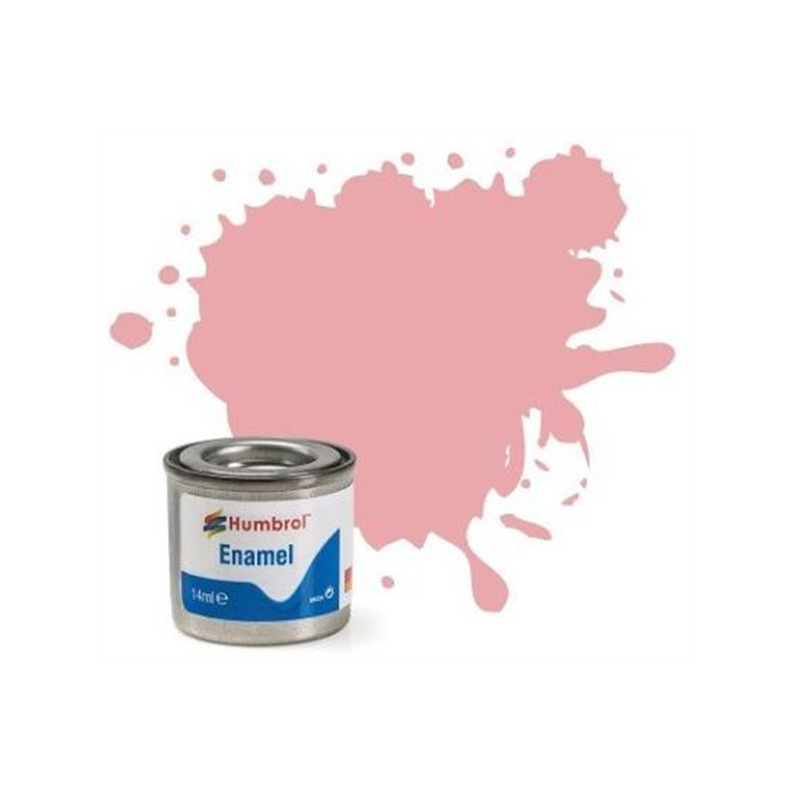 (57) - Pastel Pink Matt, Enamel Paint - 14 ml - Humbrol