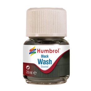 Humbrol Enamel Wash, black - 28 ml - Humbrol