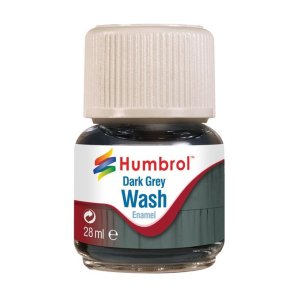 Humbrol Enamel Wash, dark grey - 28 ml - Humbrol