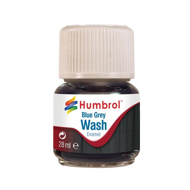 Humbrol Enamel Wash, blue grey - 28 ml - Humbrol