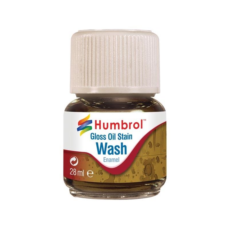 Humbrol Enamel Wash, gloss oil stain - 28 ml - Humbrol