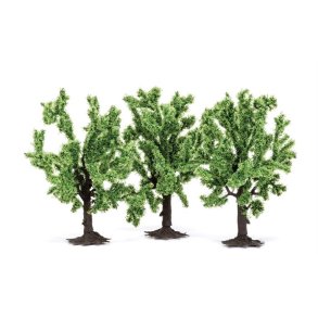 Humbrol Skale Scenics Fruit Trees (frugttrer) - 8 cm - 3 stk. - Humbrol