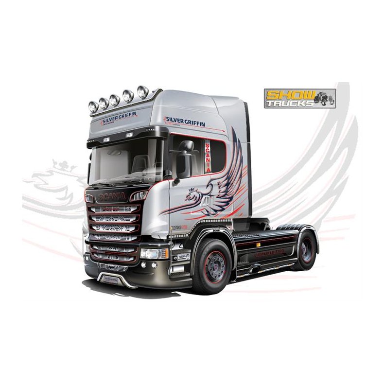 Scania R730 V8 Streamline "Silver Griffin" - 1:24 - Italeri