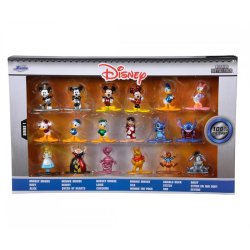 Nano Figures: Disney Multi Pack, Wave 1 (18 stk. metalfigurer) - Jada Toys