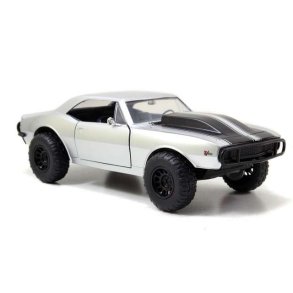 Fast & Furious: Roman's Chevrolet Camaro Off Road, silver (1967) - 1:24 - Jada Toys