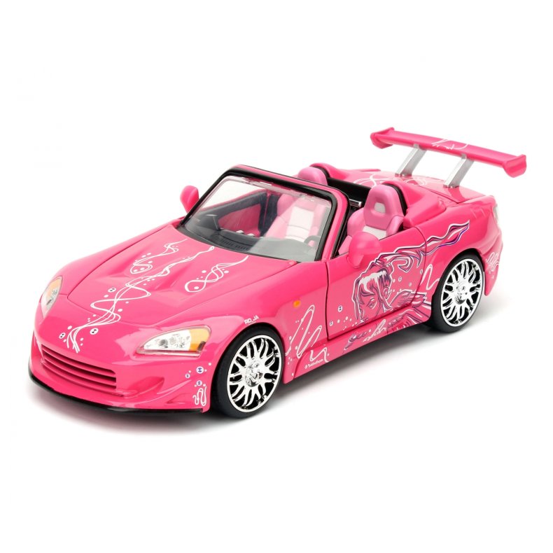 Fast &amp; Furious: Honda S2000 Convertible, pink - 1:24 - Jada Toys