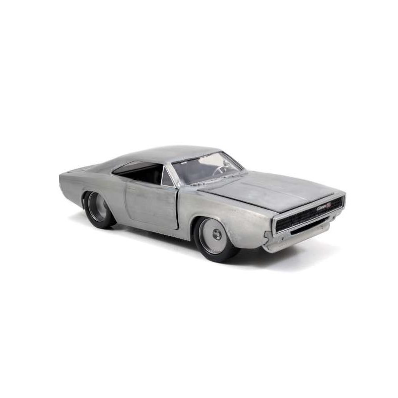 Fast &amp; Furious: Dom's Dodge Charger R/T bare metal (1968) - 1:24 - Jada Toys