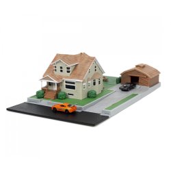 Fast &amp; Furious: Nano Scene Diorama "Dom's House / Toretto House" (Fast &amp; Furious) - Jada Toys