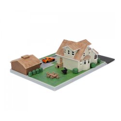 Fast &amp; Furious: Nano Scene Diorama "Dom's House / Toretto House" (Fast &amp; Furious) - Jada Toys