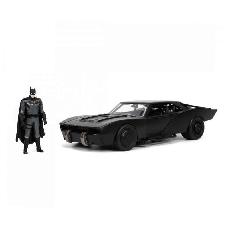 2022 Batmobile "The Batman" with Batman figure - 1:24 - Jada Toys