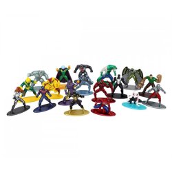 Nano Figures: Marvel Multi Pack, Wave 7 (18 stk. metalfigurer) - Jada Toys