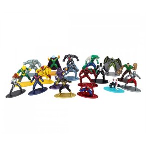 Nano Figures: Marvel Multi Pack, Wave 7 (18 stk. metalfigurer) - Jada Toys