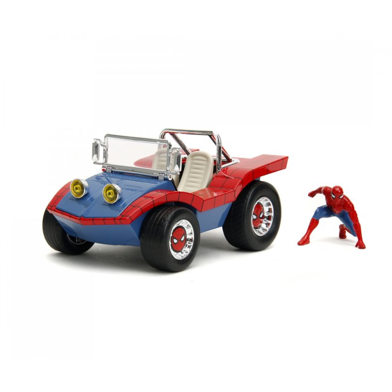 Marvel: Spider-Man Buggy with Spider-Man figure - 1:24 - Jada Toys