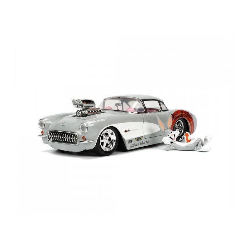Looney Tunes: Chevrolet Corvette (1967) with Bugs Bunny figure - 1:24 - Jada Toys