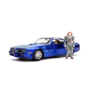 1977 Pontiac Firebird with Pennywise figure - 1:24 - Jada Toys