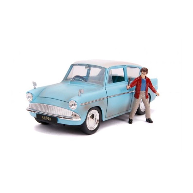 1959 Ford Anglia with Harry Potter figure - 1:24 - Jada Toys