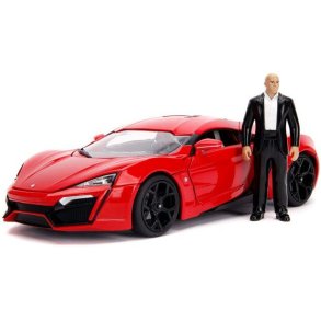 Fast & Furious: Lykan Hypersport with Dominic Toretto Figure & light - 1:18 - Jada Toys