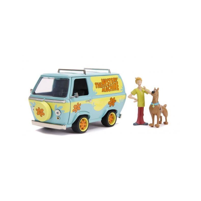 Scooby-Doo Mystery Machine with figures - 1:24 - Jada Toys