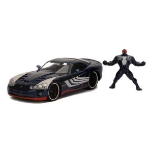 Marvel: Dodge Viper SRT10 (2008) with Venom figure - 1:24 - Jada Toys