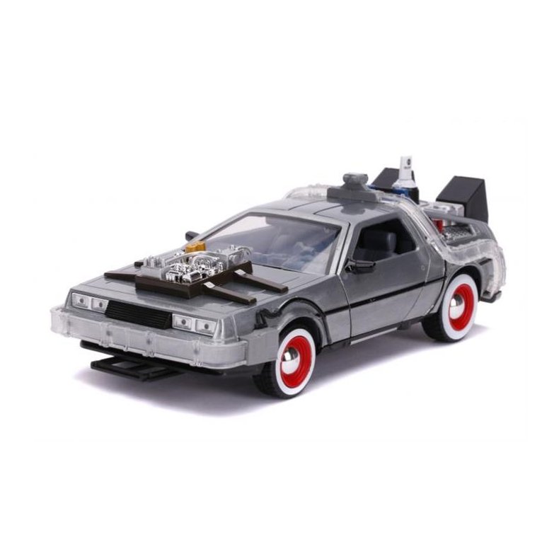 DeLorean "Back to the Future III" with working lights - 1:24 - Jada Toys