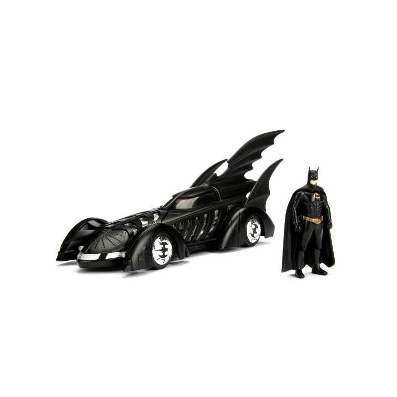 1995 Batmobile "Batman Forever" with Batman figure - 1:24 - Jada Toys