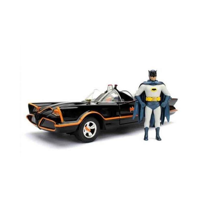 1966 Batmobile "Classic TV Series" with Batman &amp; Robin figures - 1:24 - Jada Toys