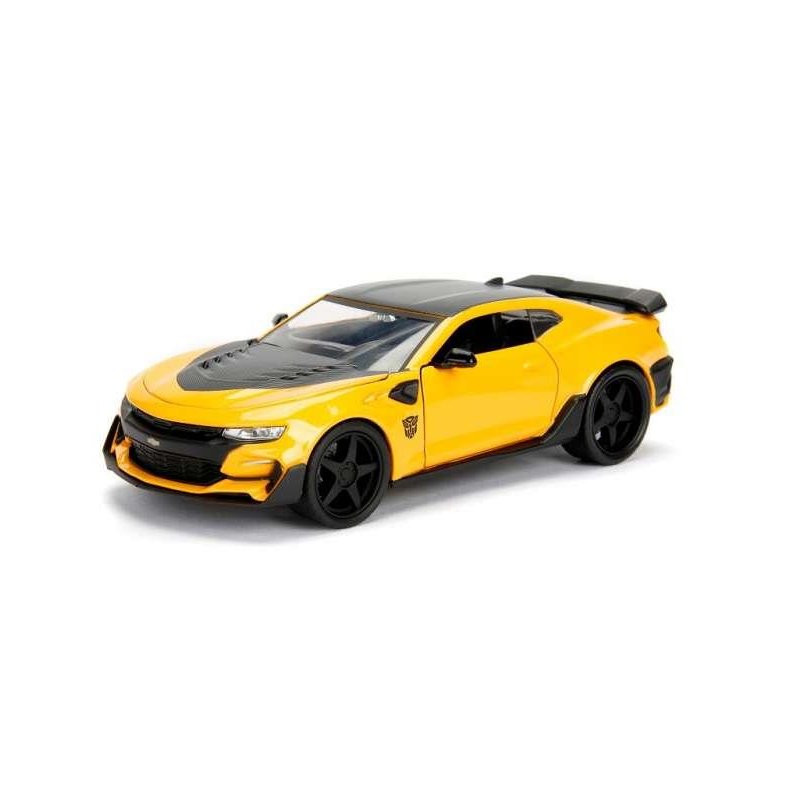 Transformers: 2016 Chevrolet Camaro "BumbleBee" with collectible coin - "Transformers (5) - The Last Knight" - 1:24 - Jada Toys