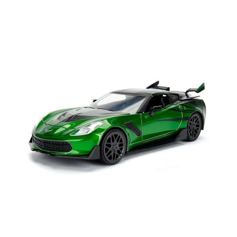 Transformers: 2016 Corvette Stingray "Crosshairs" - "Transformers (5) - The Last Knight" - 1:24 - Jada Toys