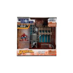 Nano Figures: Marvel Spiderman Daily Bugle city scene (inkl. 1 stk. Spiderman metalfigur) - Jada Toys