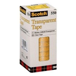 Tape Scotch 550 15mmx33m klar (1 rulle) - 3M