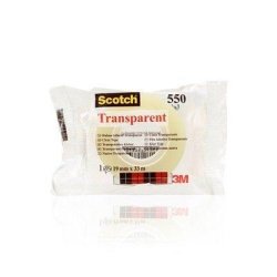 Tape Scotch 550 19mmx33m klar (1 rulle) - 3M