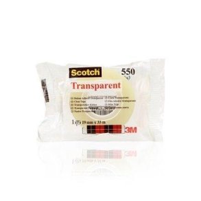 Tape Scotch 550 19mmx33m klar (1 rulle) - 3M