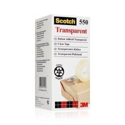 Tape Scotch 550 19mmx33m klar (1 rulle) - 3M