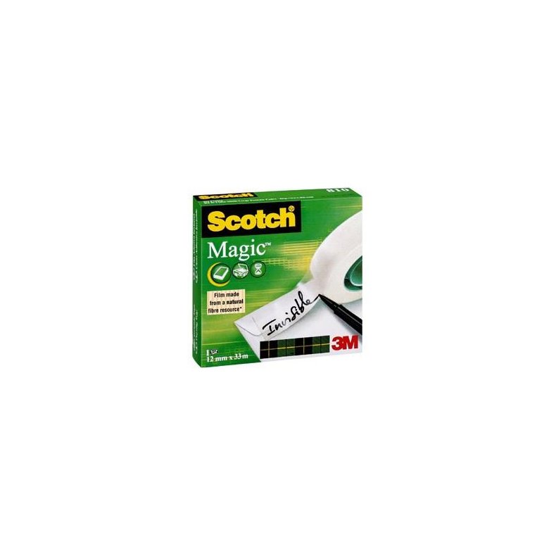 Tape Scotch Magic 12mmx33m (1 rulle) - 3M