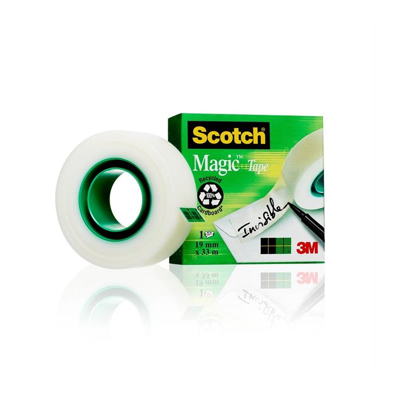 Tape Scotch Magic 19mmx33m (1 rulle) - 3M