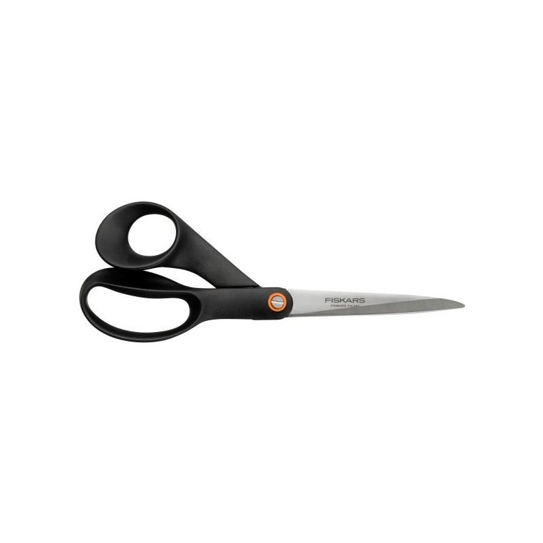 Fiskars universal saks 21cm, sort (hjrehnds)